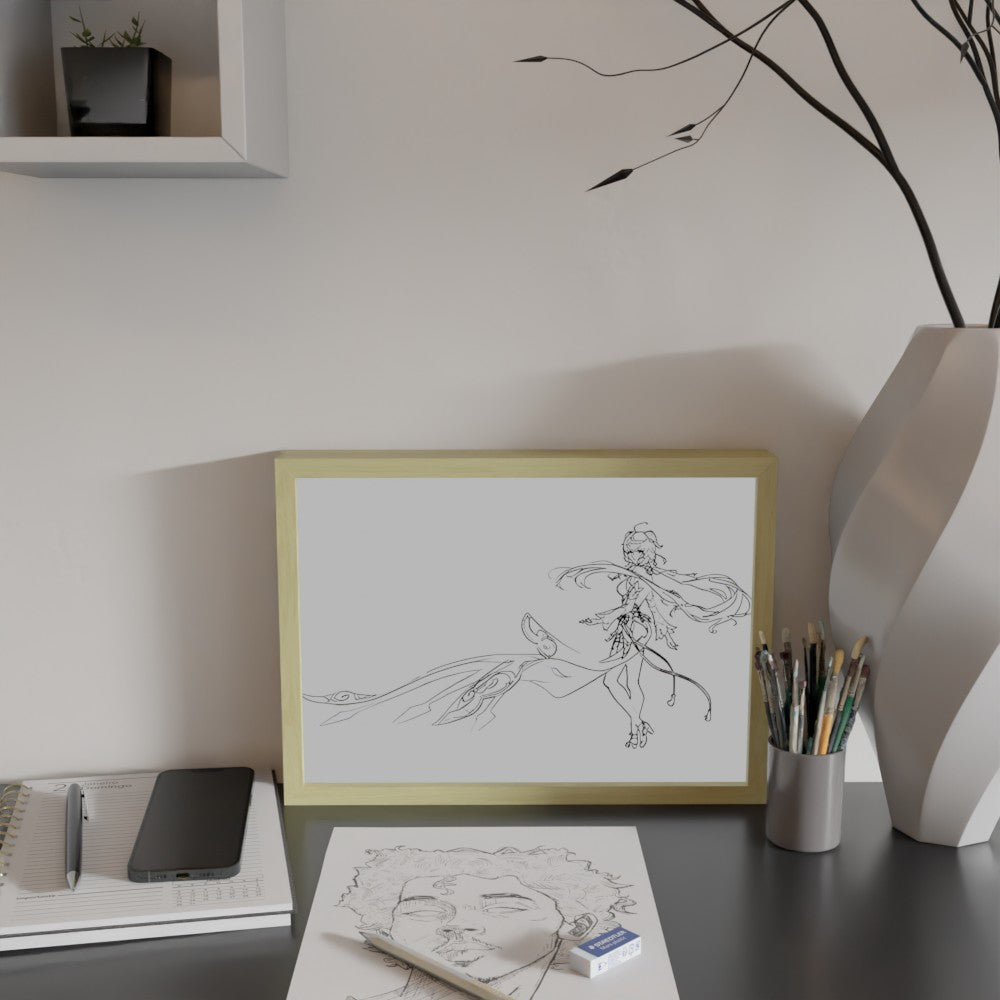 LED Frame - Qilin’s Breath (Ganyu)