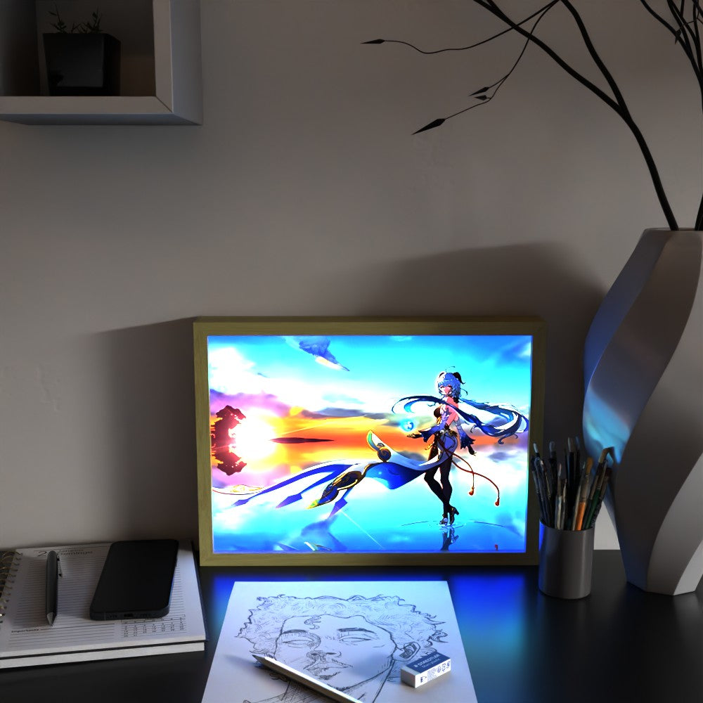 LED Frame - Qilin’s Breath (Ganyu)