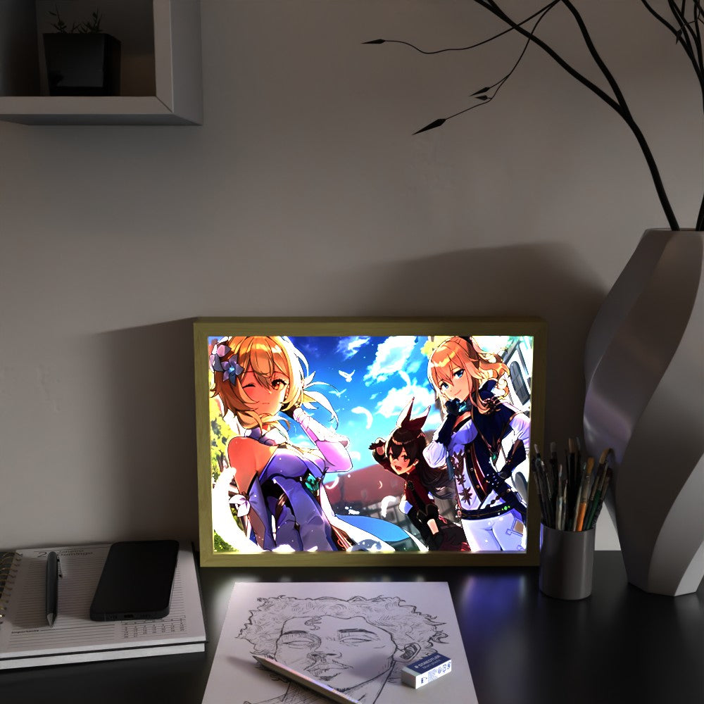 LED Frame - Solar Trio