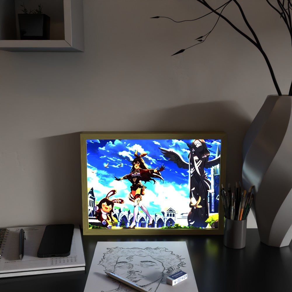 LED Frame - Outrider's Glow (Amber)