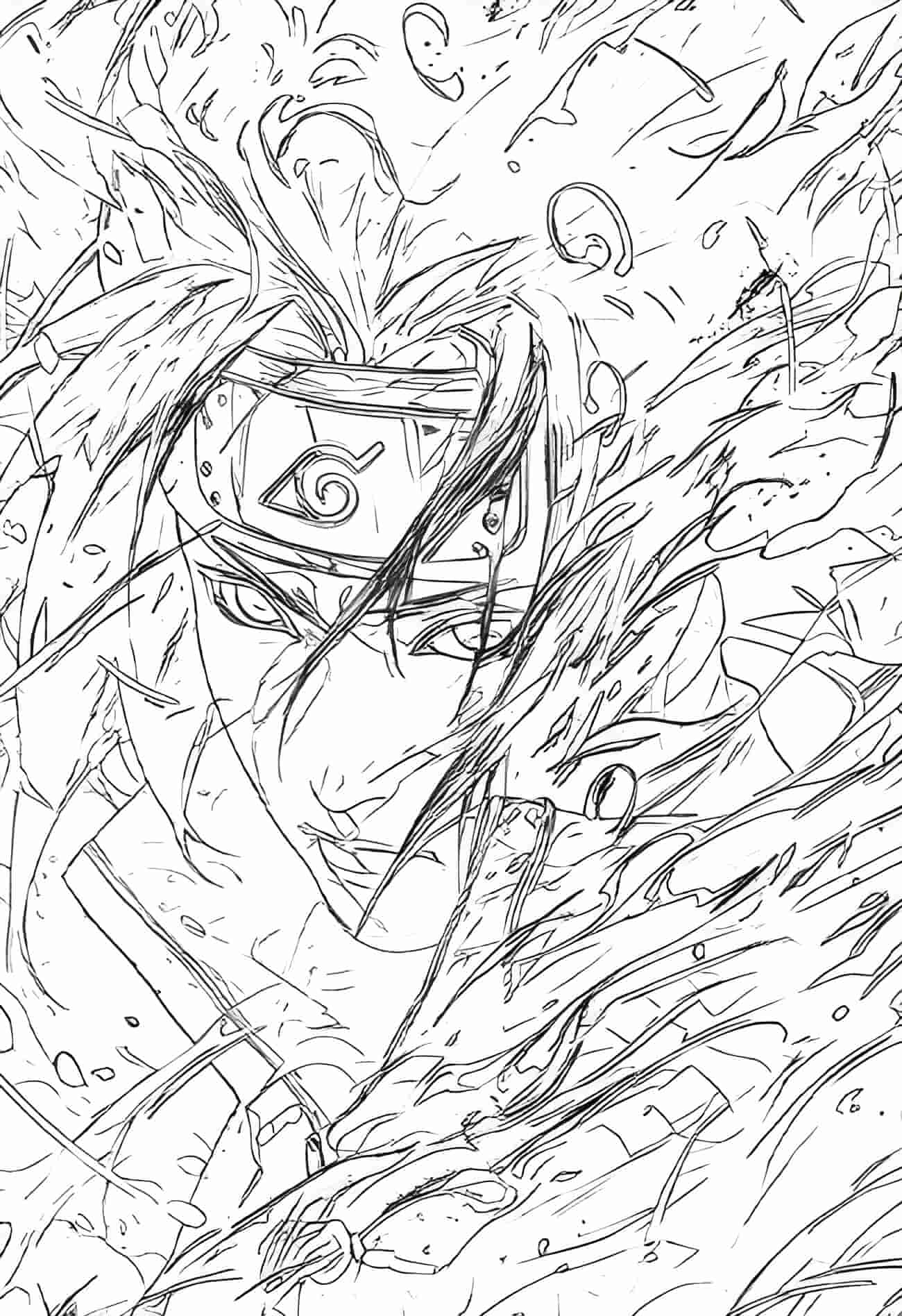 LED Frame - Shadows of Amaterasu (Itachi Uchiha)