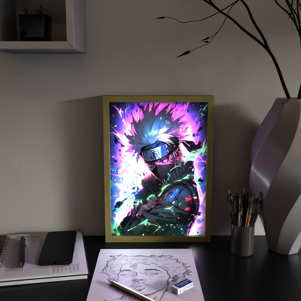 LED Frame - White Legacy (Kakashi Hatake)