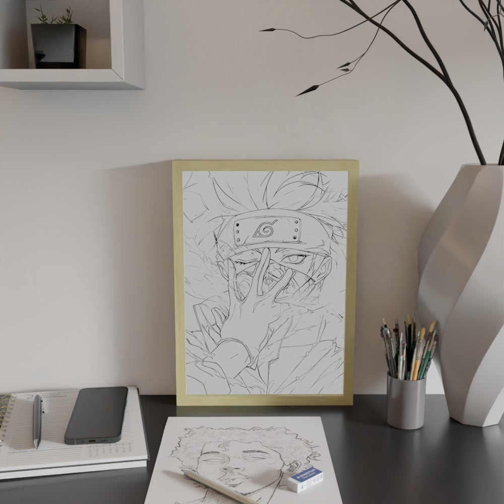 LED Frame - Copy Ninja's Mirage (Kakashi Hatake)