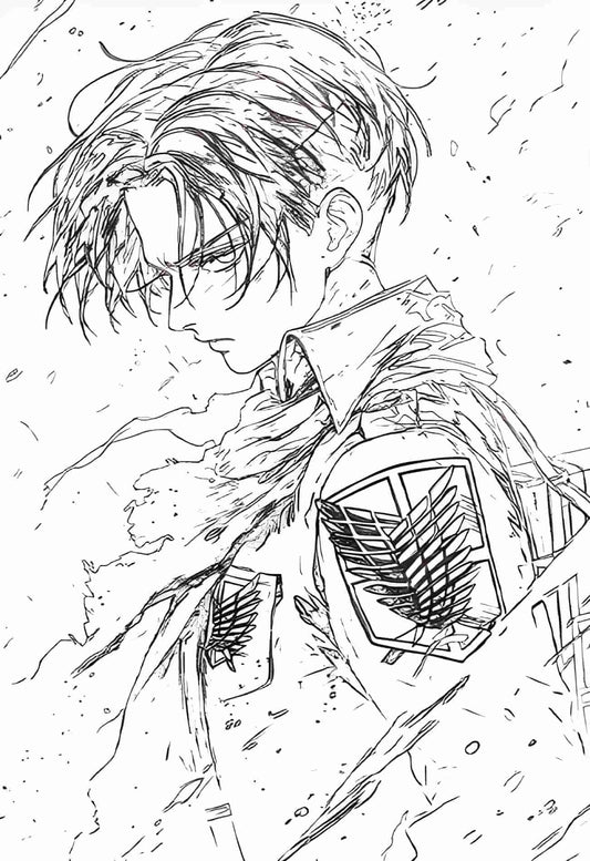 LED Frame - Warrior’s Reflection (Eren Yeager)
