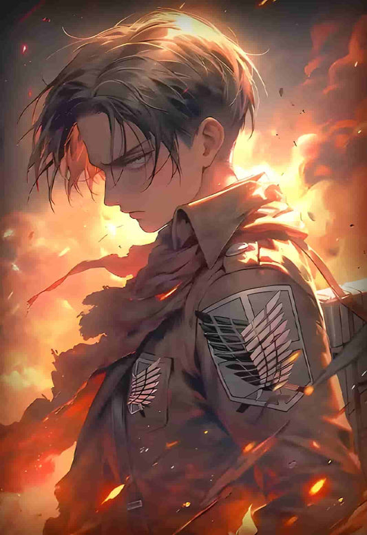 LED Frame - Warrior’s Reflection (Eren Yeager)