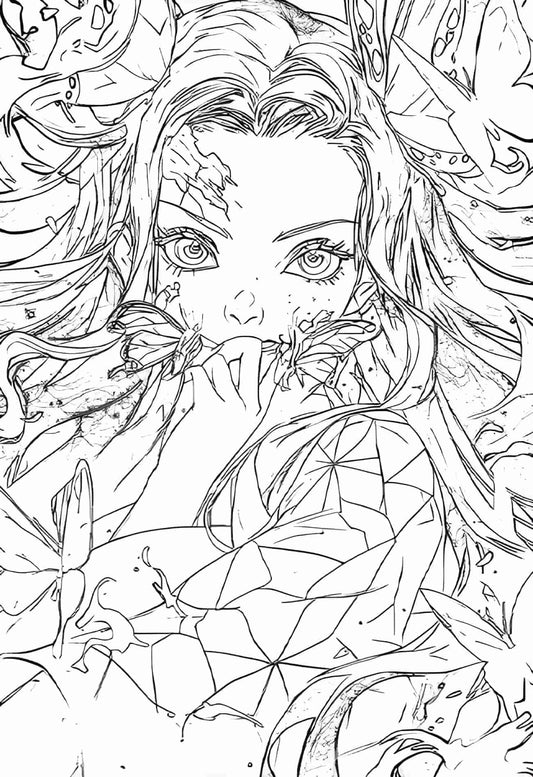 LED Frame - Demon's Gentleness (Nezuko Kamado)