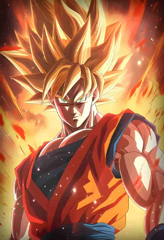 LED Frame - Warrior's Echo (Son Goku)