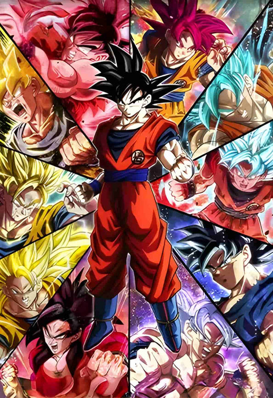LED Frame - Saiyan Ascension (Son Goku)
