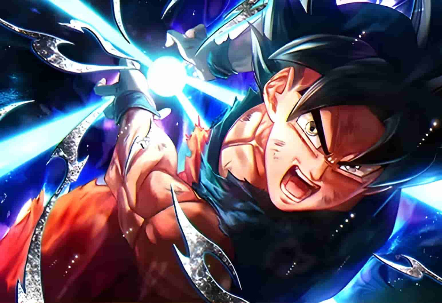 Cadre LED Lumineux - Élan du Combattant (Son Goku)