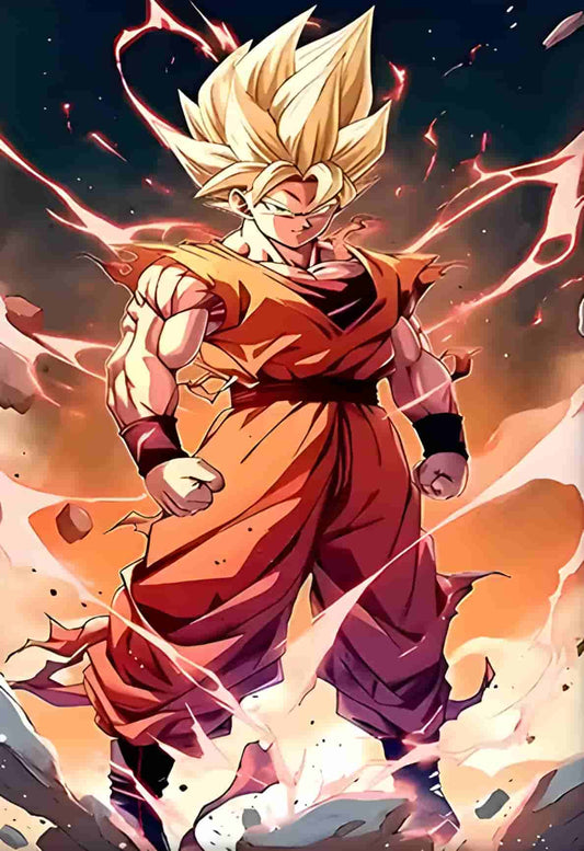 LED Frame - Super Saiyan Glow (Son Goku)