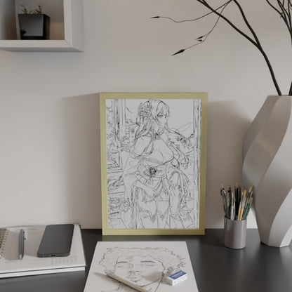 LED Frame - Protector of Inazuma (Raiden Shogun)