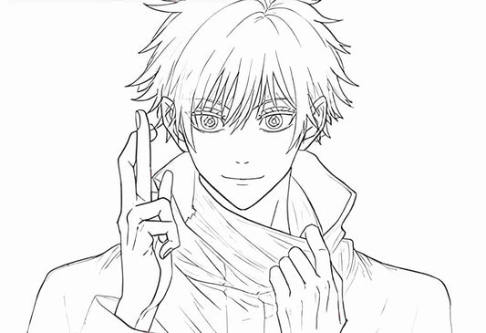 LED Frame - Power of Infinity (Satoru Gojo)