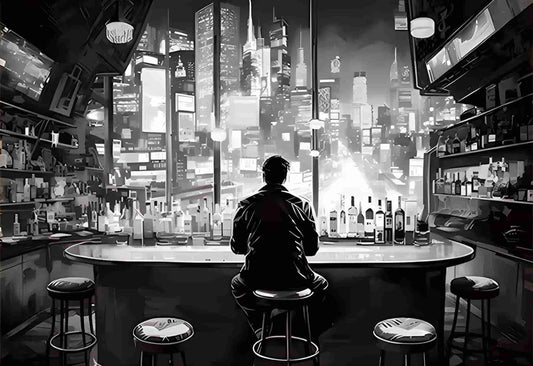 LED Frame - Cyberpunk Bar