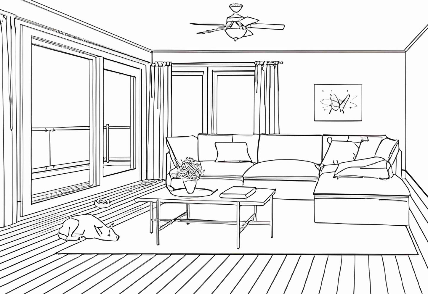 LED Frame - Contemporary Rest