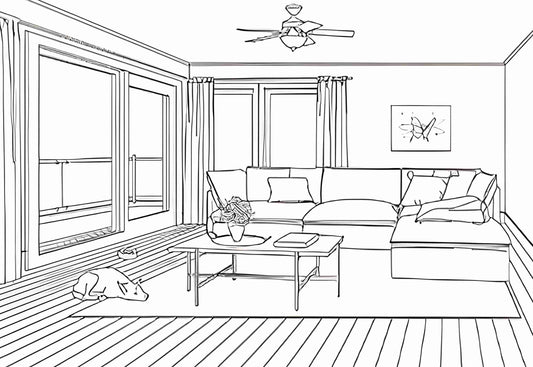 LED Frame - Contemporary Rest