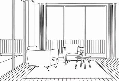 LED Frame - Modern Pause