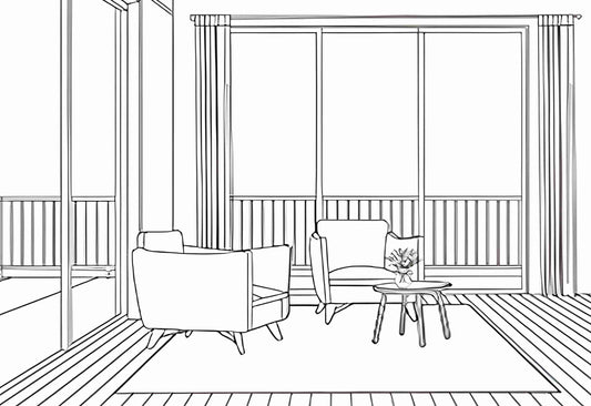 LED Frame - Modern Pause