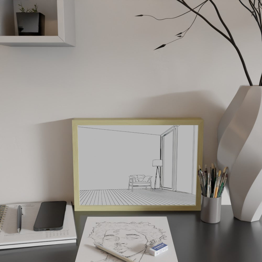LED Frame - Green View