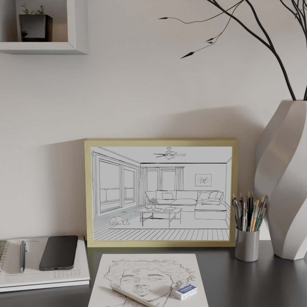 LED Frame - Contemporary Rest