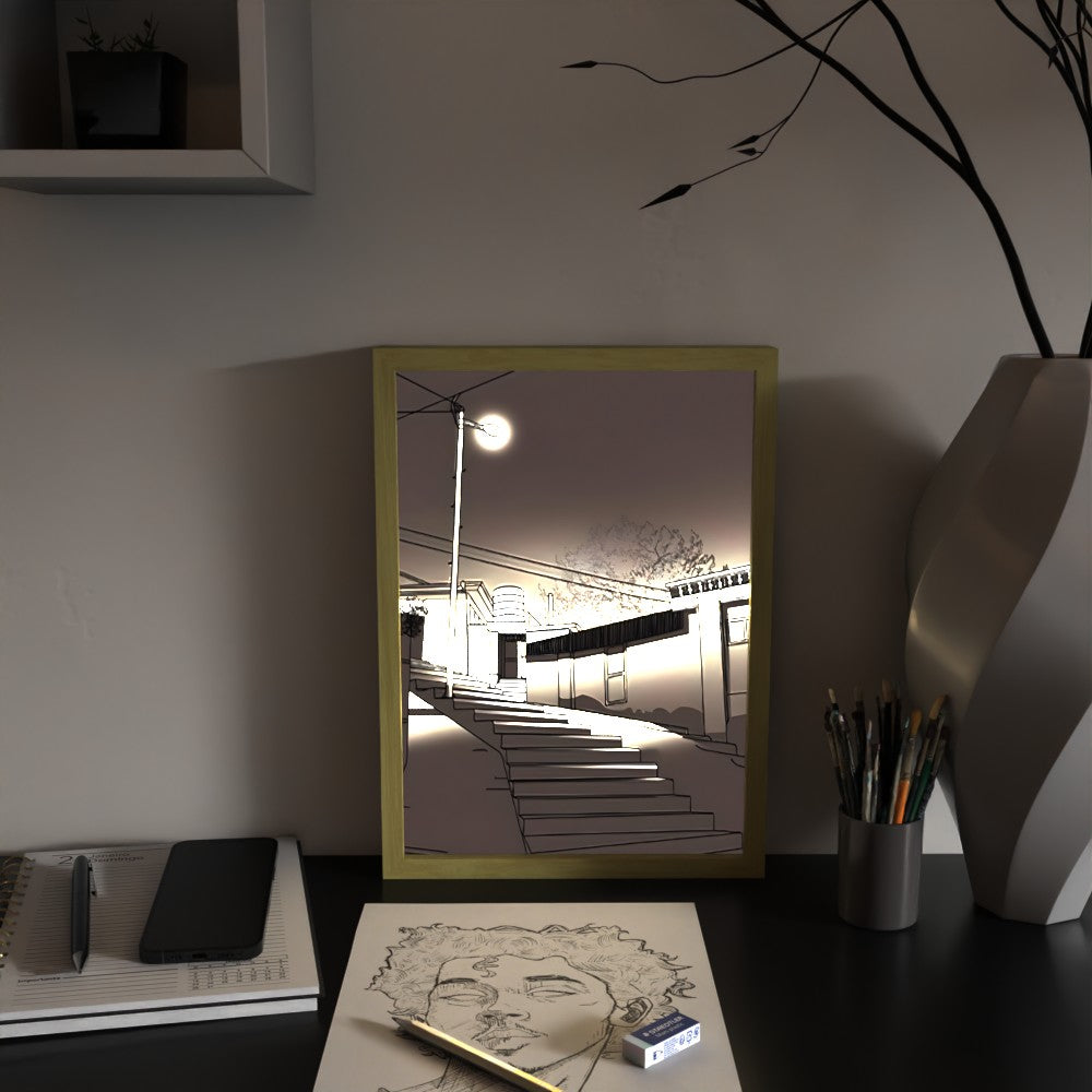LED Frame - Urban Reflections