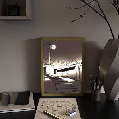 LED Frame - Urban Reflections
