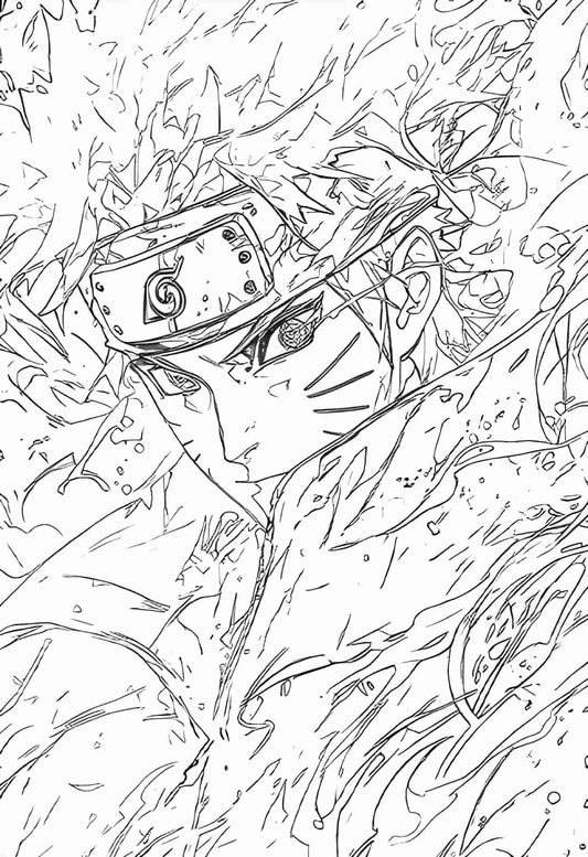 LED Frame - Spirit of the Hokage (Naruto Uzumaki)