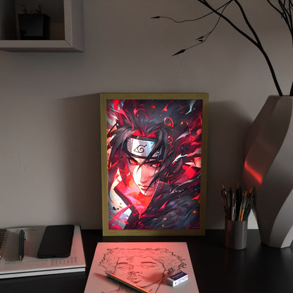 LED Frame - Shadows of Amaterasu (Itachi Uchiha)