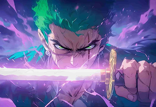 LED-Rahmen - Ronins Haki (Roronoa Zoro)