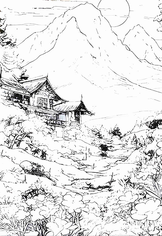 LED Frame - Zen Winter