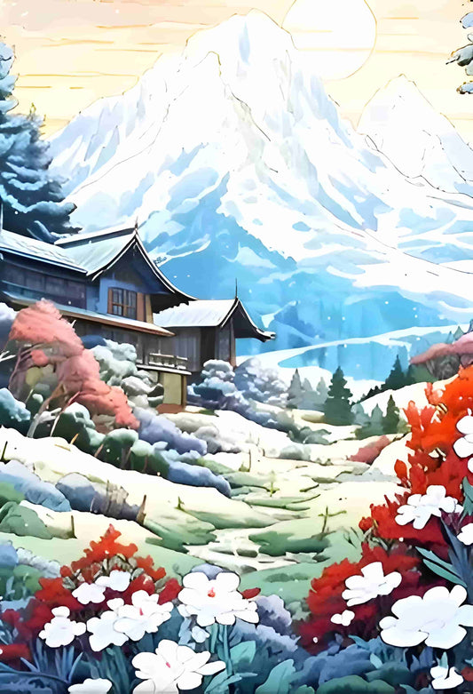 LED Frame - Zen Winter