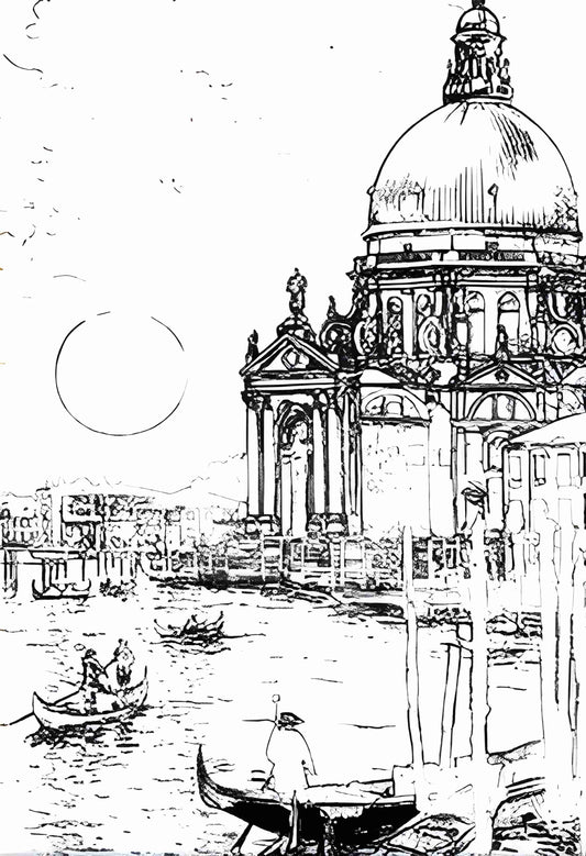 LED Frame - Venetian Reflections