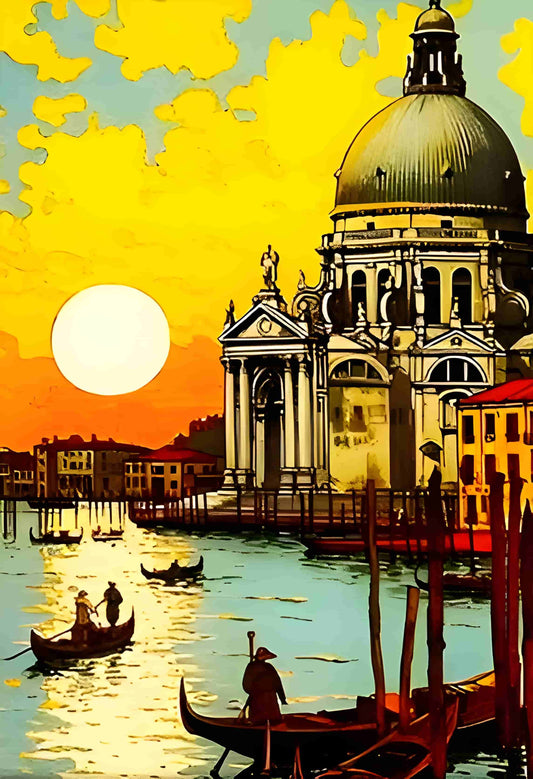 LED Frame - Venetian Reflections