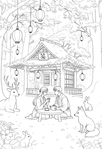 Cadre LED Lumineux - Teahouse