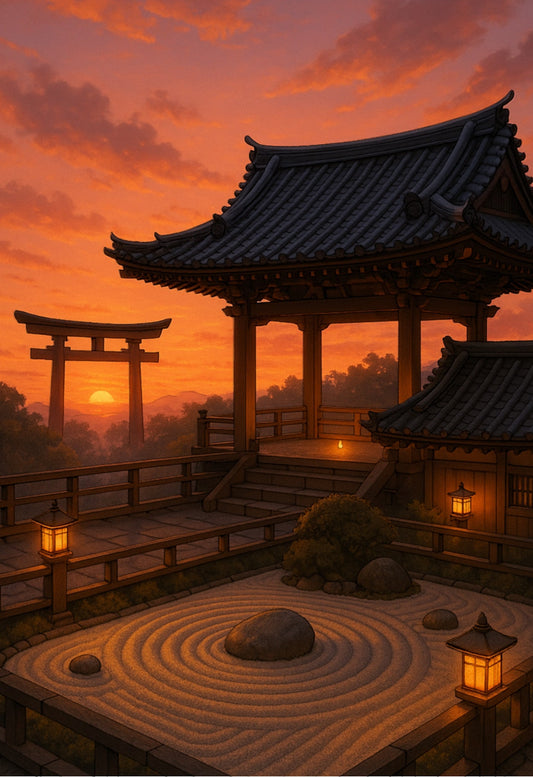 LED Frame - Zen Temple
